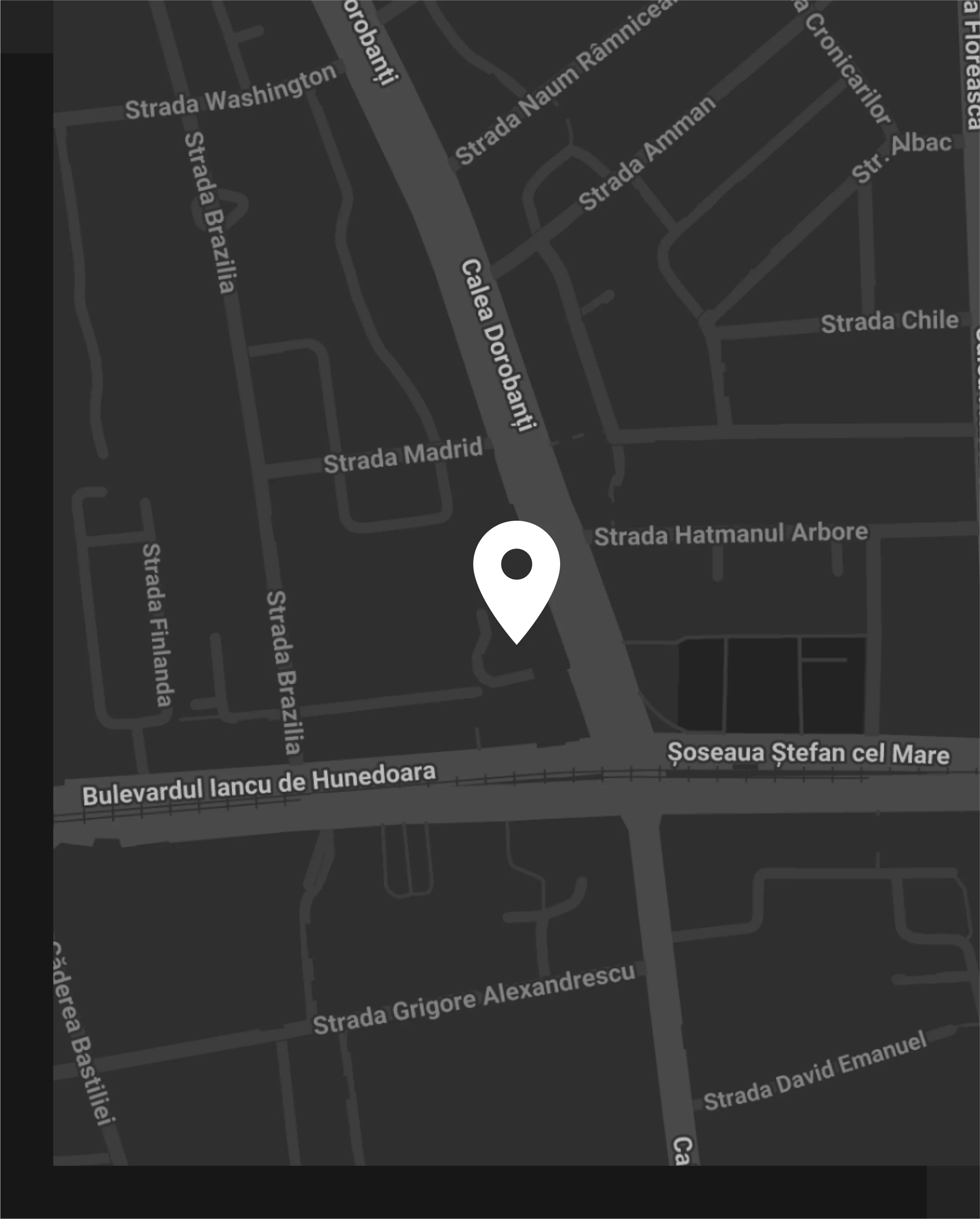 Harta locației Capitale din Calea Dorobanți